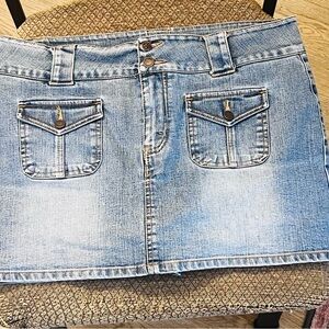 Jordache Blue Denim Scort